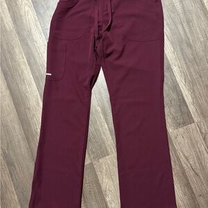 Skechers Maroon Scrub Pants
